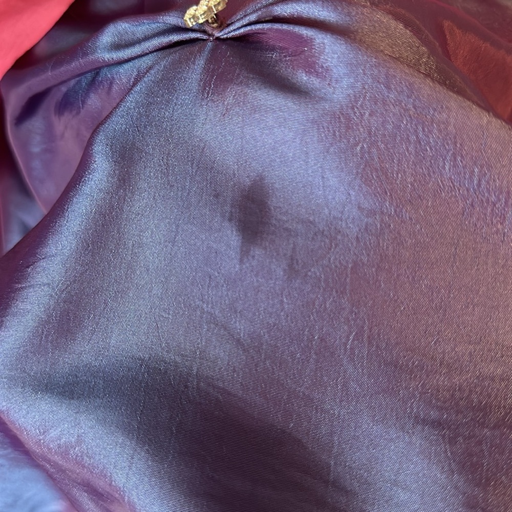 CW Designs Custom, Purple Girls Gown. - Picture 5 of 8